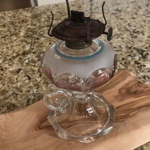 Vintage oil lamp